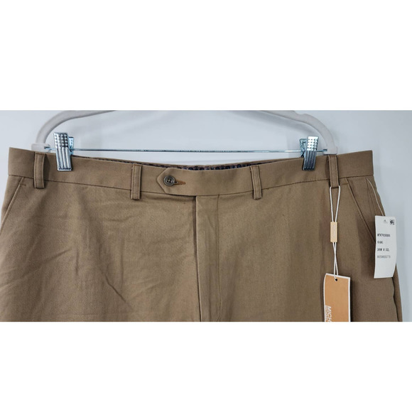 New‎ NWT Men's Michael Michael Kors Khaki Pants Size 38 X 32 Dress Pants Khaki - Picture 3 of 11